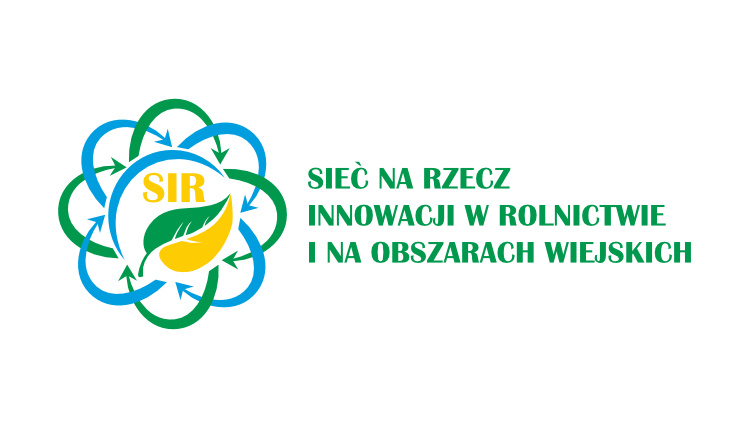 Sieć na rzecz innowacji w rolnictwie i na obszarach wiejskich Na białym tle widnieje logo Sieci na rzecz innowacji w rolnictwie i na obszarach wiejskich.